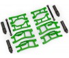 Suspension kit, Mini Maxx® WideMaxx®, Green (includes front & rear su