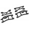 Black WideMaxx Rear Upper & Lower HD Suspension Arms