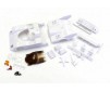 Bodyshell Porsche 962 C Coupe LH Mini-Z + 2WD Rims (White Body)