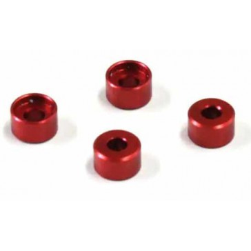 Mini-Z MR03 Aluminium Collar for MZW418 (4) 2.5mm/Blue