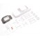 Bodyshell Skyline 2000GT-R (KPGC10) Mini-Z + 4WD Rims (White Body)
