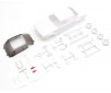 Bodyshell Skyline 2000GT-R (KPGC10) Mini-Z + 4WD Rims (White Body)