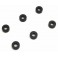 Black  Anodized Washer 3x7x3mm. (6)