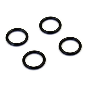 SILICONE O-RING P15 (4) - BLACK