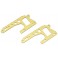 Front side plate set Turbo Optima (2) Gold