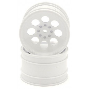 Jantes 8 Trous 50mm Optima (2) Blanches