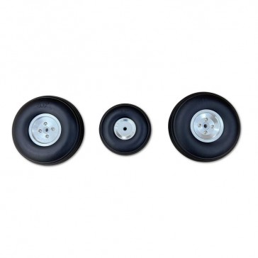 Aluminum Hub Wheel Set (3): OV-10 Bronco 20cc