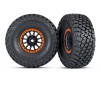 Method Black & Orange Race Wheels w/ BFG Tires (2)