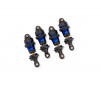 Blue Aluminum Mini GTR Short Shocks (4)