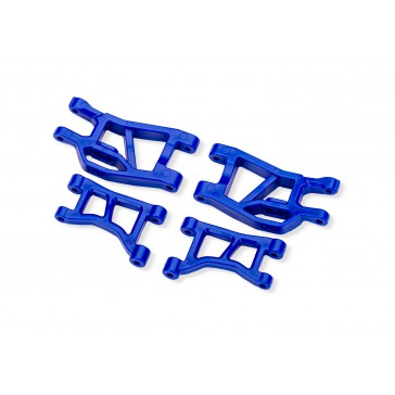 Blue Front Upper & Lower Suspension Arms (L&R)