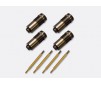 1/10 Aluminum GTR Shock Bodies w/ TiN Shafts (4)