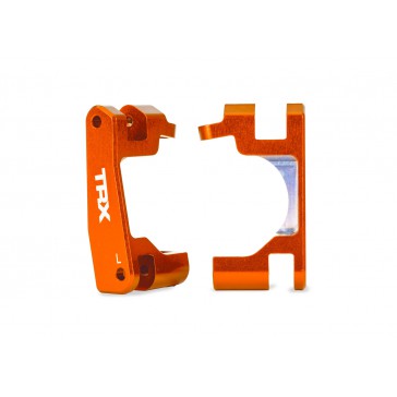 Orange Aluminum Caster Blocks (L&R)
