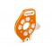 Orange Aluminum Motor Plate
