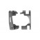 Gray Aluminum Caster Blocks (L&R)