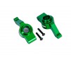 Green Aluminum Stub Axle Carriers (L&R)