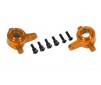 Orange Aluminum Steering Blocks (L&R)