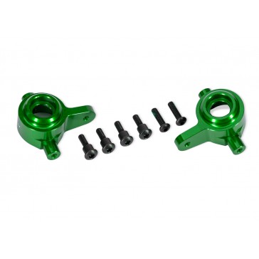 Green Aluminum Steering Blocks (L&R)