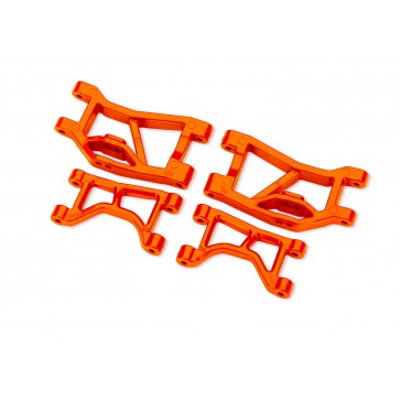 Orange Rear Upper & Lower Suspension Arms (L&R)