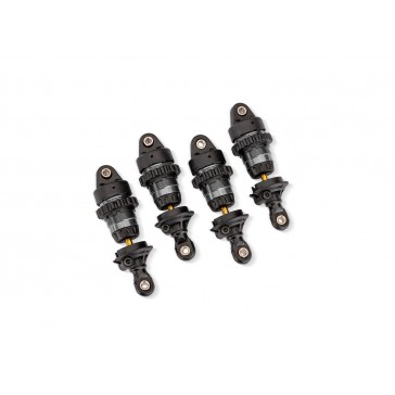 Gray Aluminum Mini GTR Short Shocks (4)