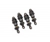 Gray Aluminum Mini GTR Short Shocks (4)