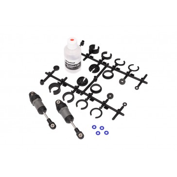 Short Gray Ultra Shocks with Springs (2)
