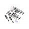 Short Gray Ultra Shocks with Springs (2)