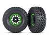 Method Black & Green Race Wheels w/ BFG Tires (2)