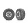 1.4" Gray & Chrome Wheels w/ BFG Mud-Terrain Tires (2)