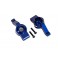 Blue Aluminum Stub Axle Carriers (L&R)