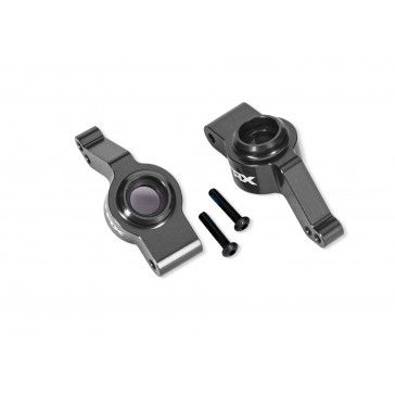 Gray Aluminum Stub Axle Carriers (L&R)