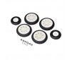 Wheel Set: Airbus A320 1.5m Airliner 64mm EDF Jet