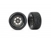 Dirt Oval Gray Front Wheels w/ Hoosier Tires (2)