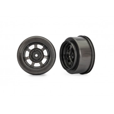 Dirt Oval Gray Front Wheels (2)