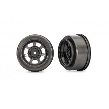 Dirt Oval Gray Rear Wheels (2)