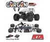 1/10 GORGON 2WD RTA Kit Brushed Monster Truck (Battery & Charger Incl