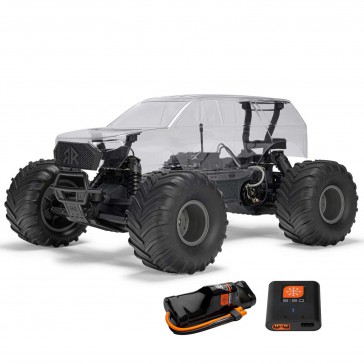 1/10 GORGON 2WD RTA Kit Brushed Monster Truck (Battery & Charger Incl