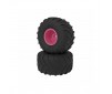 dBoots Chevron MT Tire Set Glued Pink