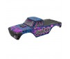 QUAKE Painted Decaled Trimmed Body Set Purple