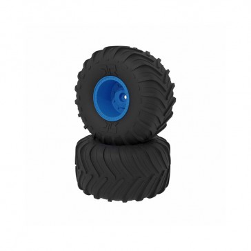 dBoots Chevron MT Tire Set Glued Blue