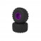 dBoots Chevron MT Tire Set Glued Purple