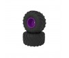 dBoots Chevron MT Tire Set Glued Purple