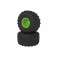 dBoots Chevron MT Tire Set Glued Green