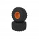 dBoots Chevron MT Tire Set Glued Orange