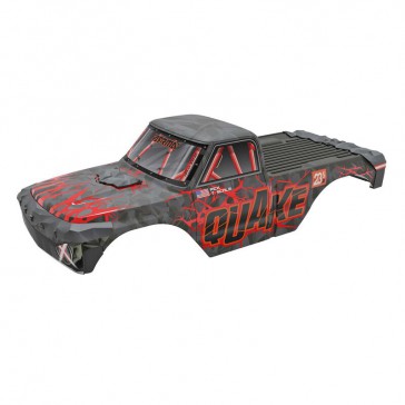 QUAKE Painted Decaled Trimmed Body Set Red