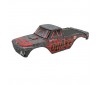 QUAKE Painted Decaled Trimmed Body Set Red