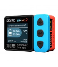 B6 neo2 DC Smart Charger (300W)  - Red & Blue