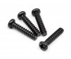 Ball Head Self-Tapping Screw 2.6x12mm (4Pcs)