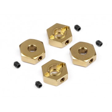 ALUMINUM WHEEL HEX (4PCS)
