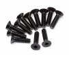 Flat Head Screw M4x16mm 12 Pcs