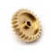 25T Brass Pinion Gear (0.8 M / 32DP 3.175 Shaft)